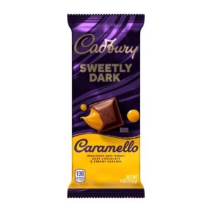 Cadbury Sweetly Dark Caramello Premium Bar 4oz 14ct